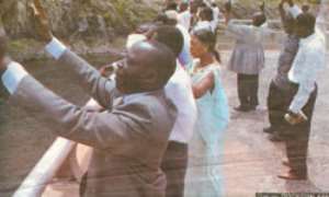 Pastors pray for Akosombo Dam